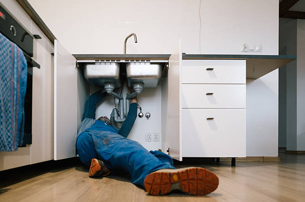 Professional Drain Cleaning technician working in Morrow, GA
